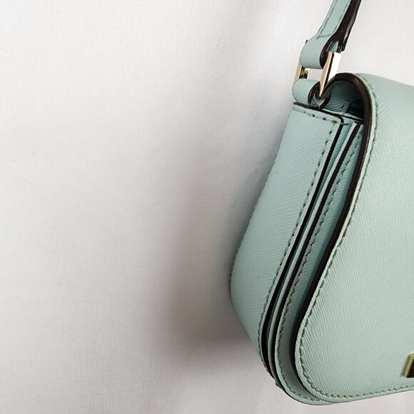 Kate Spade Carsen Newbury Lane Crossbody Leather Handbag WKRU3817 Grace Blue - Picture 3 of 13